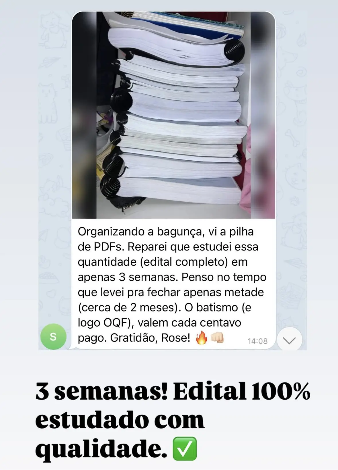 Edital 100%